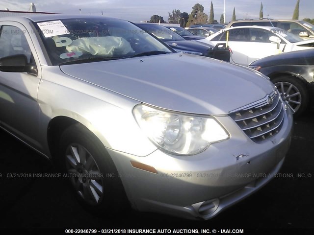 1C3CC4FB8AN211394 - 2010 CHRYSLER SEBRING TOURING SILVER photo 6