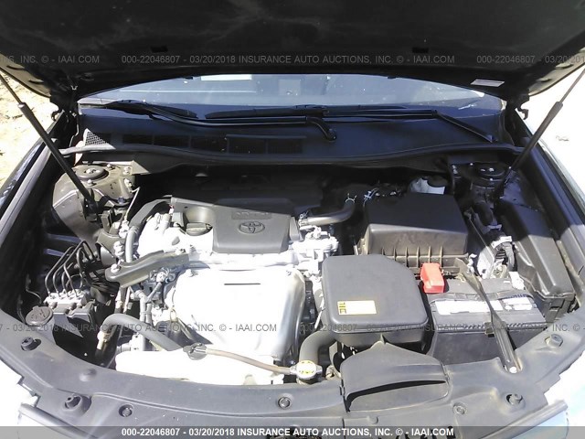 4T4BF1FK2CR255253 - 2012 TOYOTA CAMRY SE/LE/XLE 黑色 照片 10