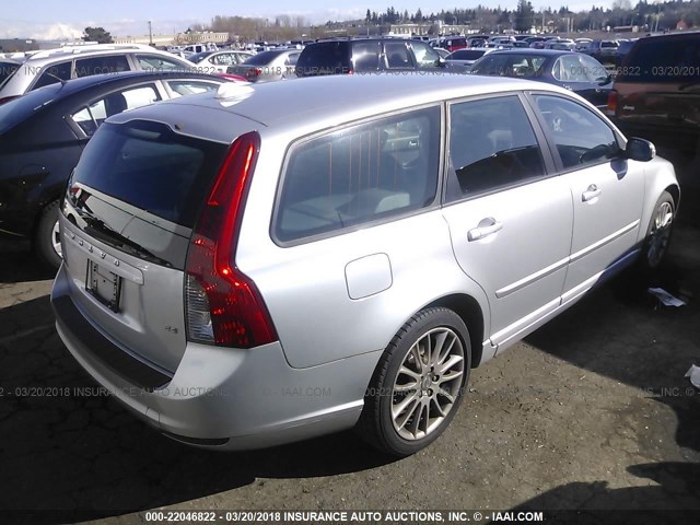 YV1MW390492476655 - 2009 VOLVO V50 2.4I SILVER photo 4