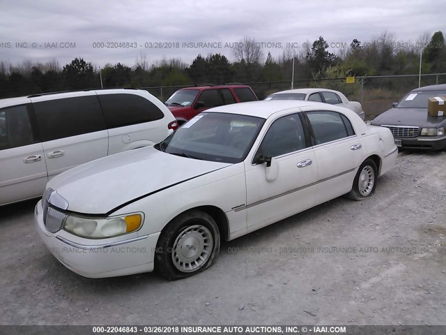 1LNFM81W0WY685607 - 1998 LINCOLN TOWN CAR EXECUTIVE Ağ foto 2