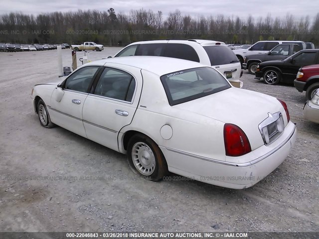 1LNFM81W0WY685607 - 1998 LINCOLN TOWN CAR EXECUTIVE Ağ foto 3