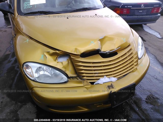 3C8FY68B62T324215 - 2002 CHRYSLER PT CRUISER LIMITED/DREAM CRUISER GOLD photo 6