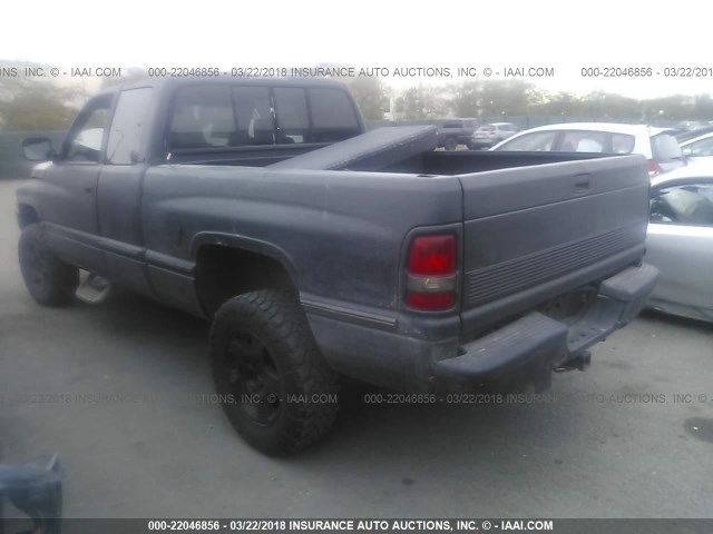 3B7HF13Y5VG732149 - 1997 DODGE RAM 1500 BLACK photo 3