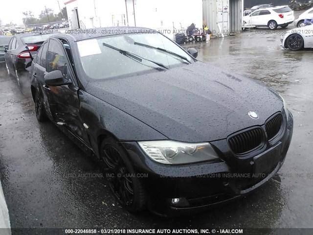 WBAPH5C5XBA446646 - 2011 BMW 328 I SULEV BLACK photo 1