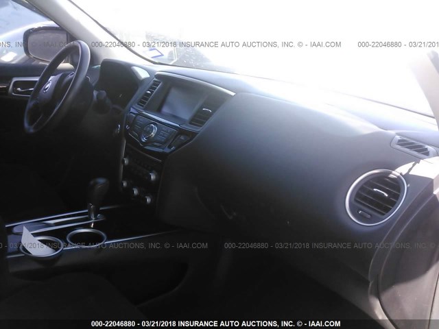 5N1AR2MN4DC644984 - 2013 NISSAN PATHFINDER S/SV/SL/PLATINUM 红色 照片 5