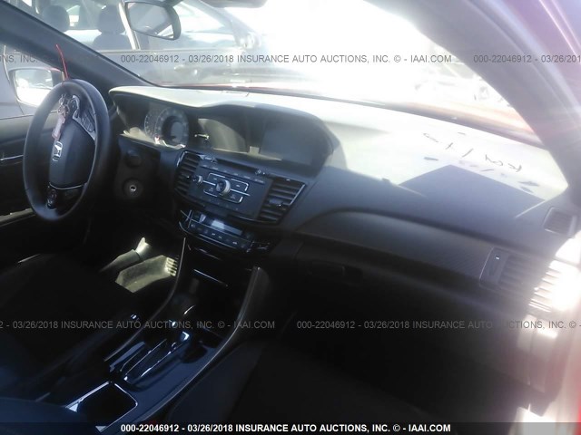 1HGCR2F61GA245776 - 2016 HONDA ACCORD SPORT წითელი ფოტო 5