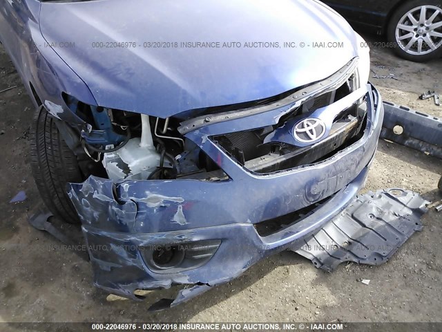 4T1BF3EK4AU551783 - 2010 TOYOTA CAMRY SE/LE/XLE 蓝色 照片 6