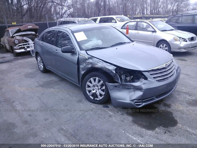 1C3CC4FB9AN143350 - 2010 CHRYSLER SEBRING TOURING GRAY photo 1