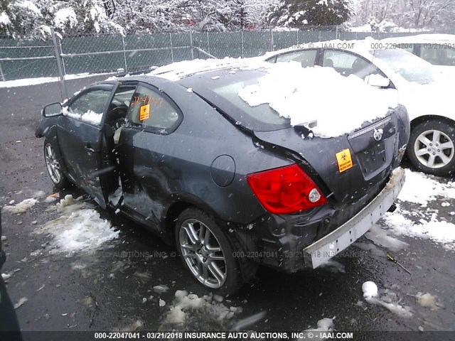 JTKDE167670178866 - 2007 TOYOTA SCION TC GRAY photo 3