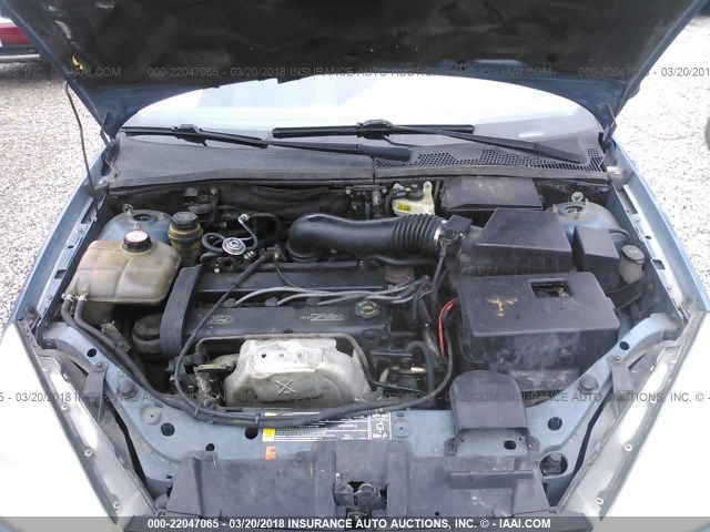 1FAFP3435YW430374 - 2000 FORD FOCUS SE/SE SPORT BLUE photo 10