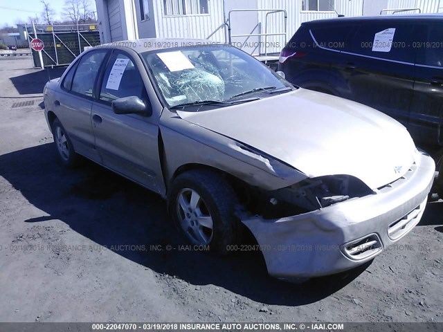 1G1JC524627362958 - 2002 CHEVROLET CAVALIER CNG BEIGE photo 1