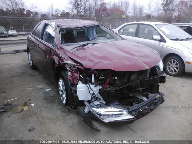 4T1BF1FK4GU606728 - 2016 TOYOTA CAMRY LE/XLE/SE/XSE 红色 照片 1