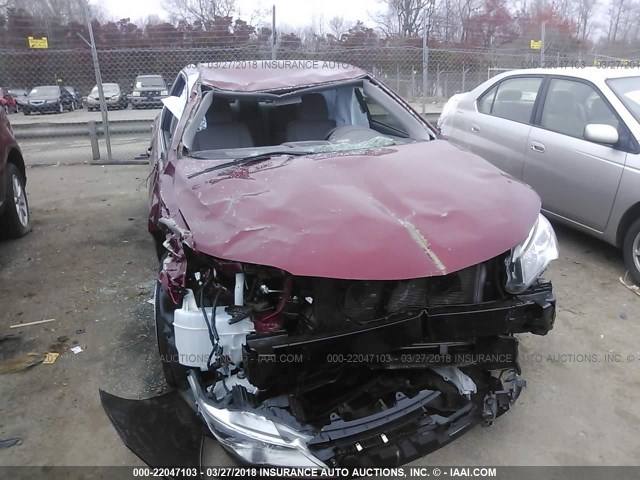 4T1BF1FK4GU606728 - 2016 TOYOTA CAMRY LE/XLE/SE/XSE 红色 照片 6