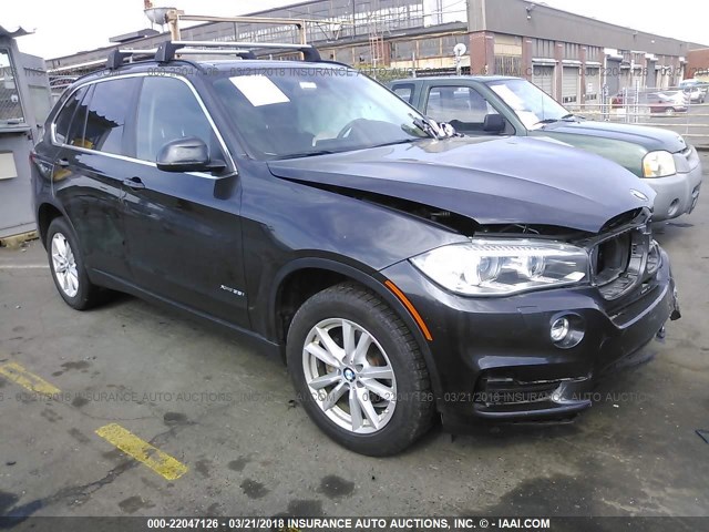 5UXKR0C57E0C28169 - 2014 BMW X5 XDRIVE35I BLACK photo 1