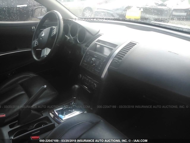 1N4BA41E88C810192 - 2008 NISSAN MAXIMA SE/SL GRAY photo 5