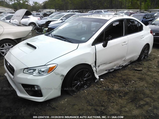 JF1VA1B63H9838191 - 2017 SUBARU WRX WHITE photo 2