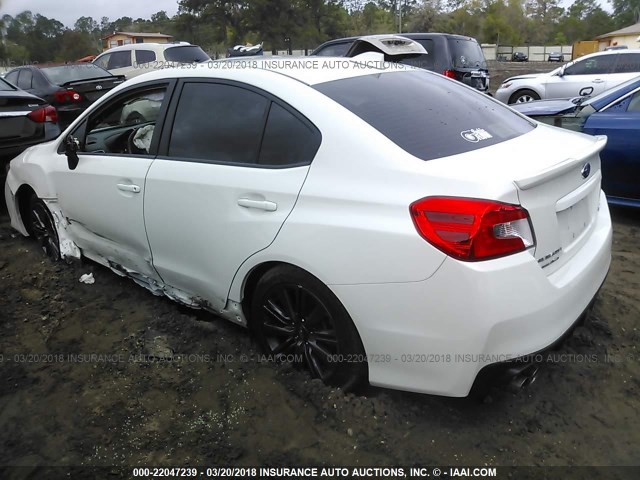 JF1VA1B63H9838191 - 2017 SUBARU WRX WHITE photo 3