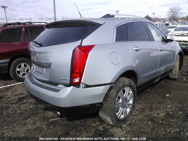 3GYFNBE33ES608454 - 2014 CADILLAC SRX LUXURY COLLECTION SILVER photo 4