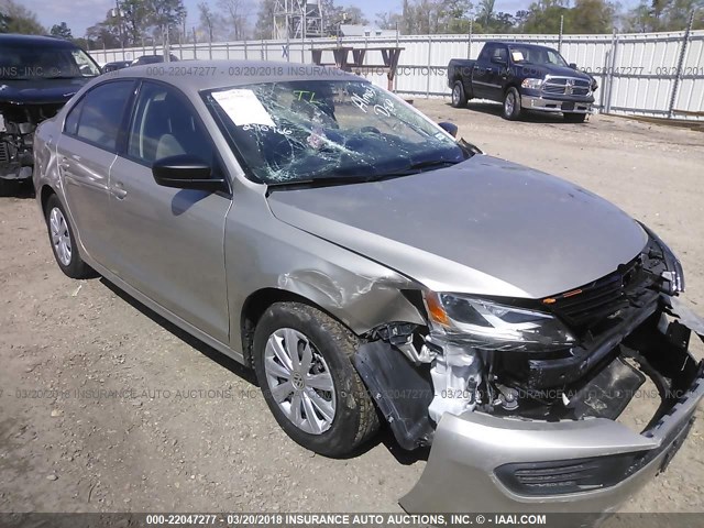 3VW2K7AJXDM240966 - 2013 VOLKSWAGEN JETTA S 棕色 照片 1