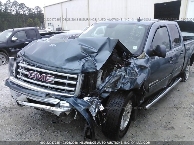 3GTP2VE31BG111812 - 2011 GMC SIERRA K1500 SLE GREEN photo 6