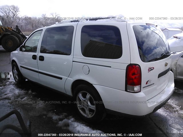 1GNDV23198D189259 - 2008 CHEVROLET UPLANDER LS WHITE photo 3