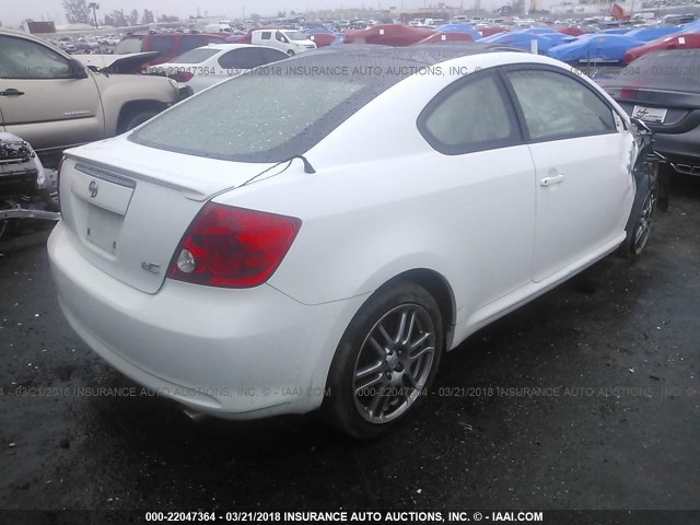 JTKDE167360090081 - 2006 TOYOTA SCION TC 白色 照片 4