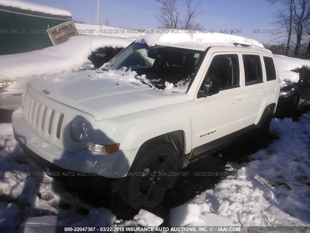 1C4NJPBA9FD414316 - 2015 JEEP PATRIOT SPORT WHITE photo 2