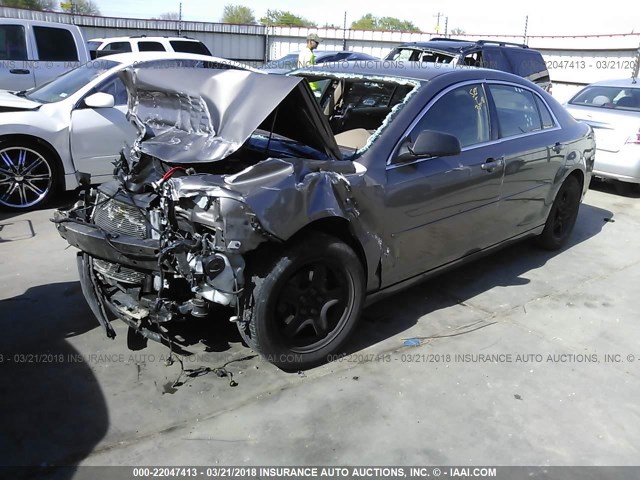 1G1ZB5E03CF318180 - 2012 CHEVROLET MALIBU LS 棕色 照片 2