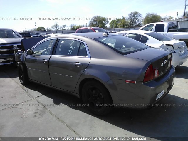 1G1ZB5E03CF318180 - 2012 CHEVROLET MALIBU LS 棕色 照片 3