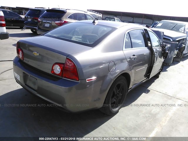 1G1ZB5E03CF318180 - 2012 CHEVROLET MALIBU LS 棕色 照片 4