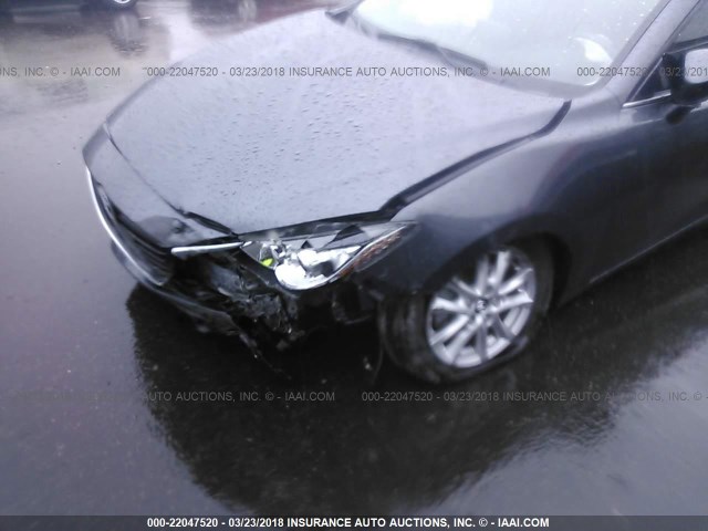 3MZBM1V75FM231536 - 2015 MAZDA 3 TOURING GRAY photo 6