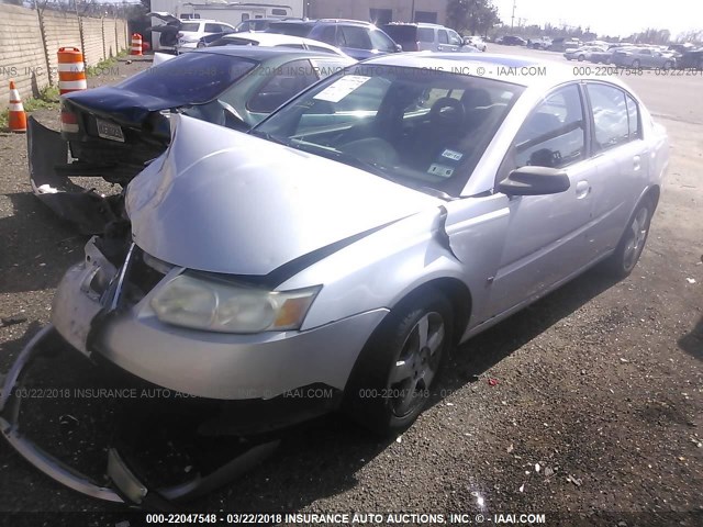 1G8AL55FX6Z165039 - 2006 SATURN ION LEVEL 3 SILVER photo 2