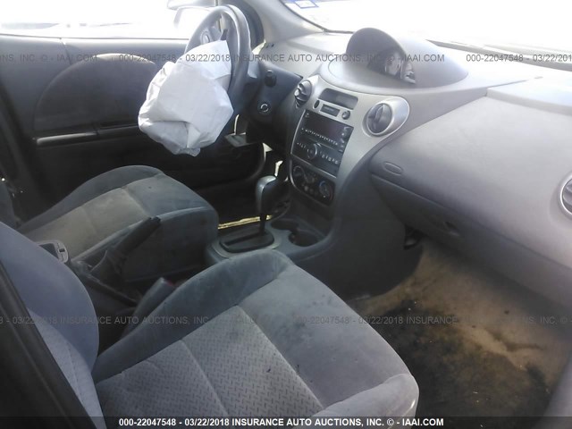 1G8AL55FX6Z165039 - 2006 SATURN ION LEVEL 3 SILVER photo 5
