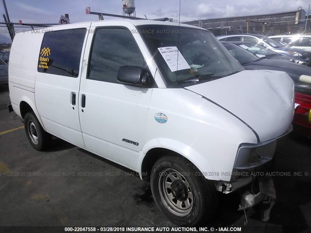 1GCDM19W0YB204266 - 2000 CHEVROLET ASTRO WHITE photo 1