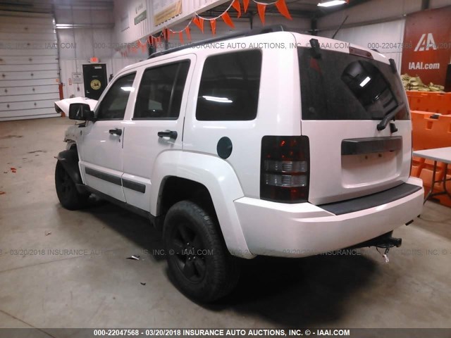 1J4PN2GK9AW162088 - 2010 JEEP LIBERTY SPORT 白色 照片 3