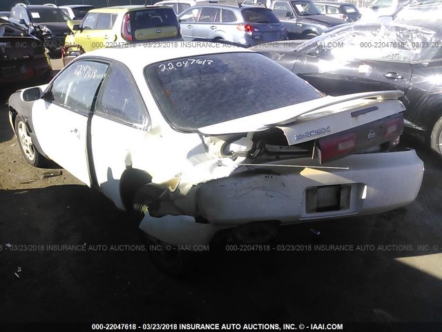 JN1AS44D5TW053042 - 1996 NISSAN 240SX SE WHITE photo 3