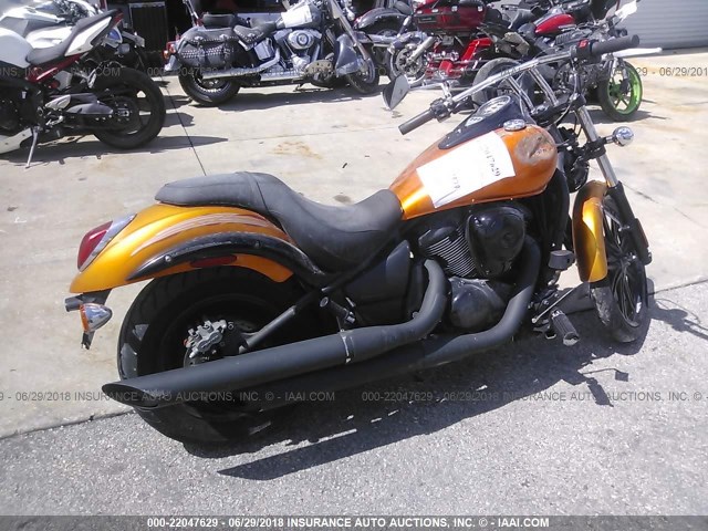 JKAVN2C10CA050493 - 2012 KAWASAKI VN900 C ORANGE photo 4