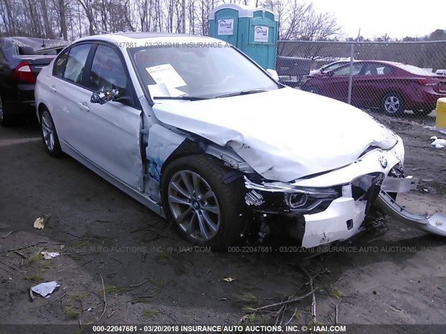 WBA8E5G53JNU45921 - 2018 BMW 320 XI WHITE photo 1