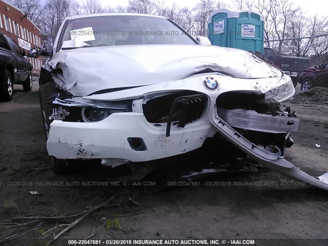 WBA8E5G53JNU45921 - 2018 BMW 320 XI WHITE photo 6