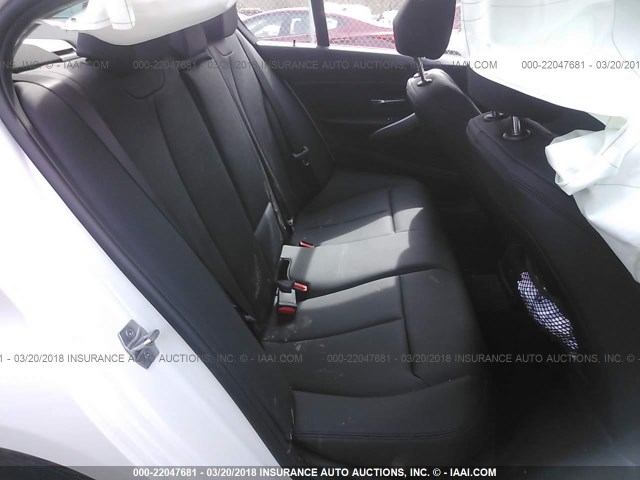 WBA8E5G53JNU45921 - 2018 BMW 320 XI WHITE photo 8