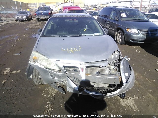 1G2ZF58BX74262172 - 2007 PONTIAC G6 VALUE LEADER/BASE SILVER photo 10