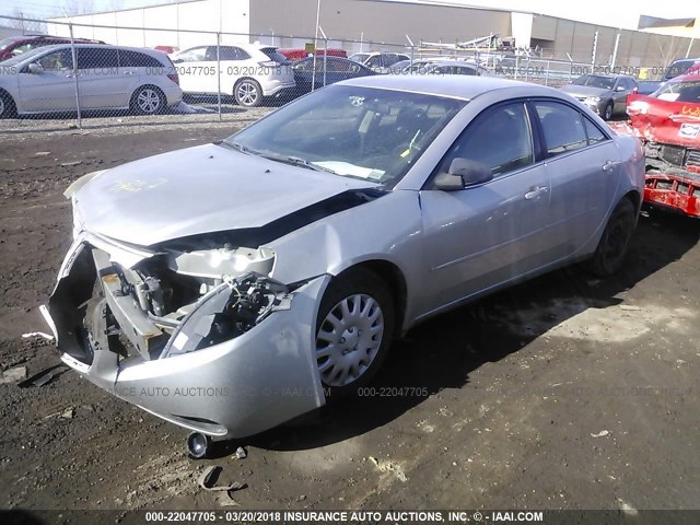 1G2ZF58BX74262172 - 2007 PONTIAC G6 VALUE LEADER/BASE SILVER photo 2