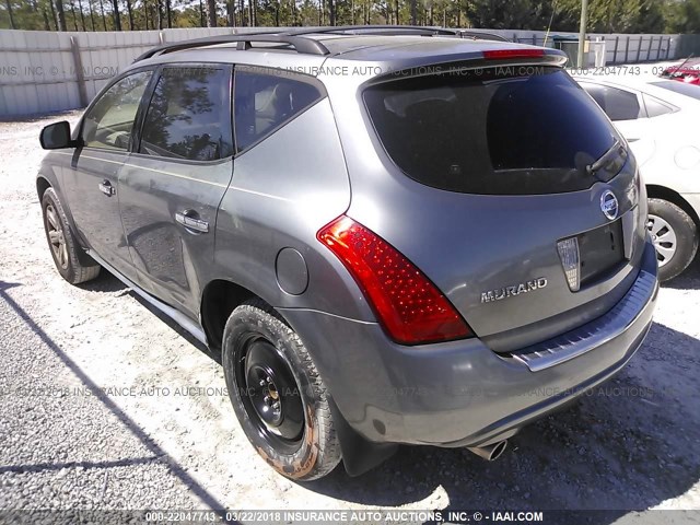 JN8AZ08T87W514621 - 2007 NISSAN MURANO SL/SE/S GRAY photo 6