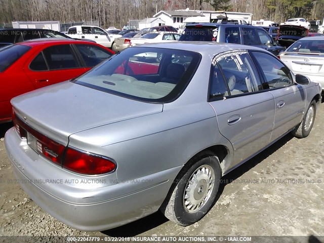2G4WY55J821219356 - 2002 BUICK CENTURY LIMITED SILVER photo 4