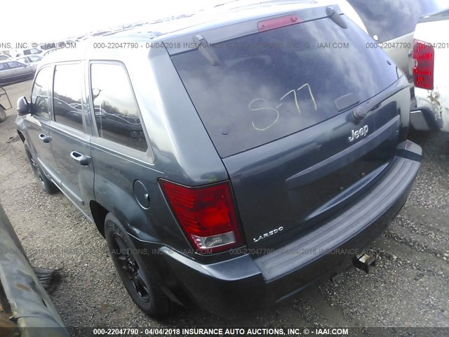 1J8GS48KX7C614643 - 2007 JEEP GRAND CHEROKEE LAREDO/COLUMBIA/FREEDOM 深蓝色 照片 3