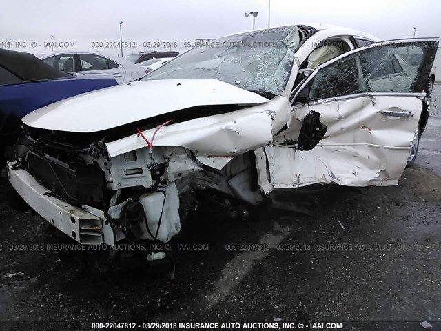 1G1ZC5E00CF346113 - 2012 CHEVROLET MALIBU 1LT 奶油色 照片 6