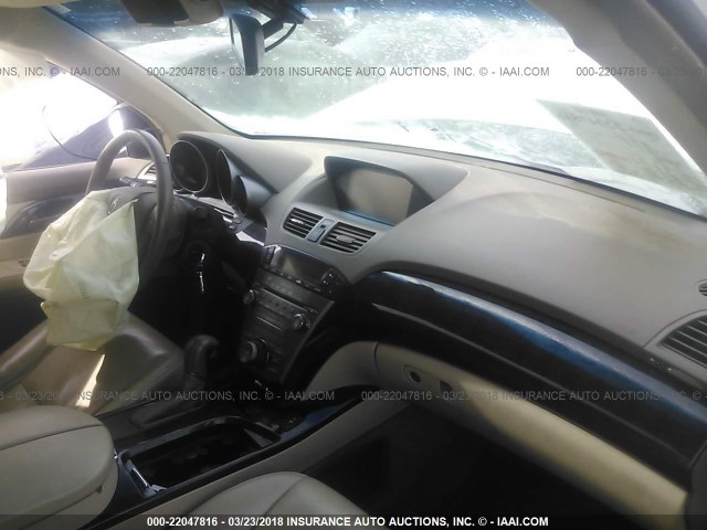 2HNYD28649H504467 - 2009 ACURA MDX TECHNOLOGY WHITE photo 5