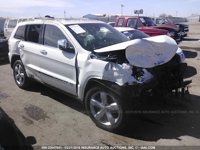 1J4RR5GG7BC713843 - 2011 JEEP GRAND CHEROKEE LIMITED WHITE photo 1
