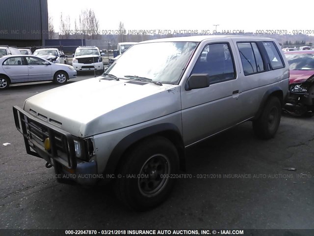 JN8HD17Y2SW024958 - 1995 NISSAN PATHFINDER LE/SE/XE TAN photo 2