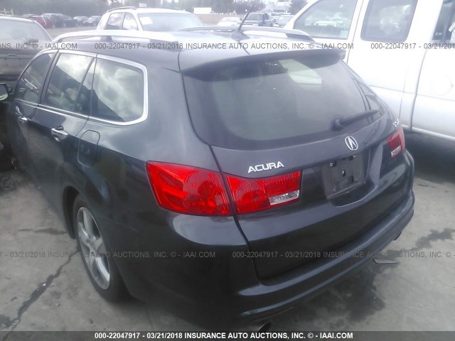 JH4CW2H64CC001816 - 2012 ACURA TSX TECH GRAY photo 3
